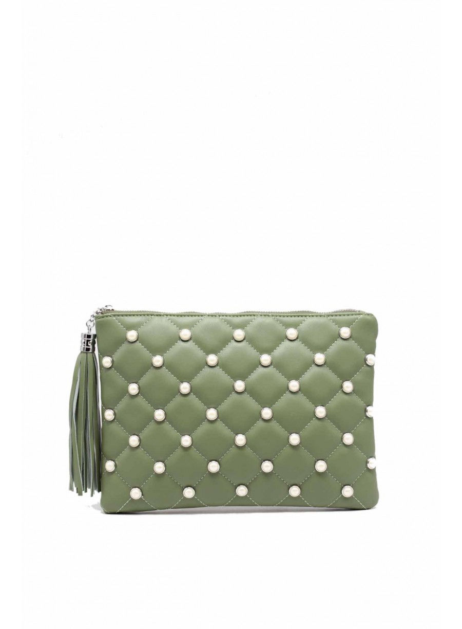 Miniature : Pochette Bandoulière avec Pendentif Décoration Perles