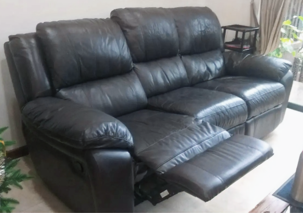 Fast Paid Disposal SG's Team Disposed a 3 Seater Recliner From a Condo In Simei