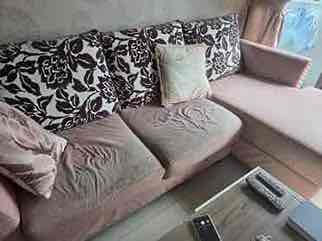 3 Seater L Shaped Sofa Disposed By Fast Paid Disposal SG From a HDB Flat in Jurong East on a Sunday 