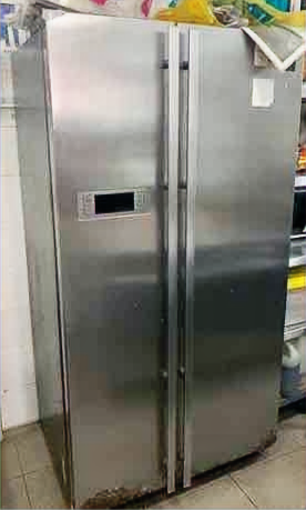 Side by Side 2 Door Fridge Disposed By Fast Paid Disposal SG from a Landed Property located in Orchard 