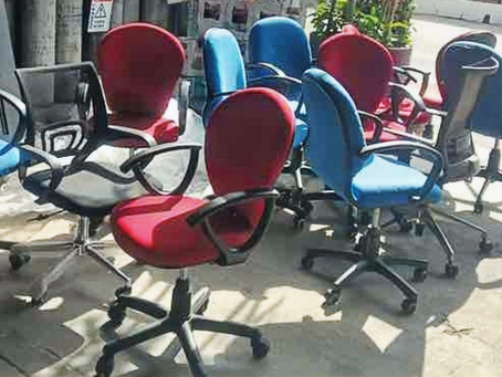 15 Office Chairs Disposed By Fast Paid Disposal SG From a Commercial Office In KB Industrial Building