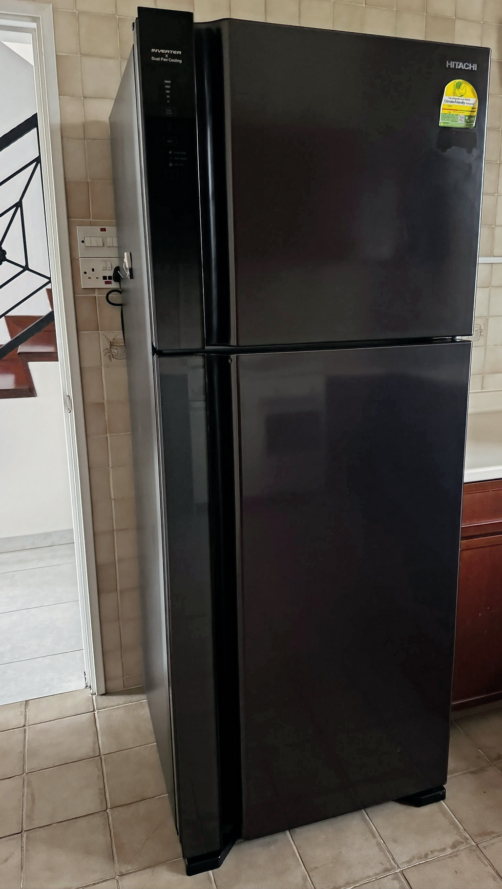 HITACHI 2 Door Fridge Disposed By Fast Paid Disposal SG From Wilmar House Condo in River Valley