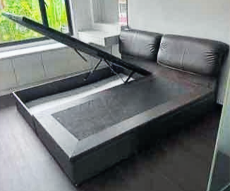 Fast Paid Disposal SG Disposed & Dismantled a Storage Bed From a Landed Property in Seletar 