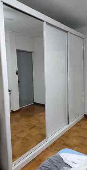 Sliding Door Wardrobe Dismantled & Disposed By Fast Paid Disposal SG From a HDB in Bukit Batok 