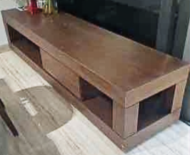 Solid Wooden Tv Console Disposed By Fast Paid Disposal SG From Goodwood Residence in Bukit Timah Road