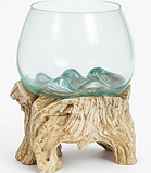 GLASS BOWL ON STUMP.png