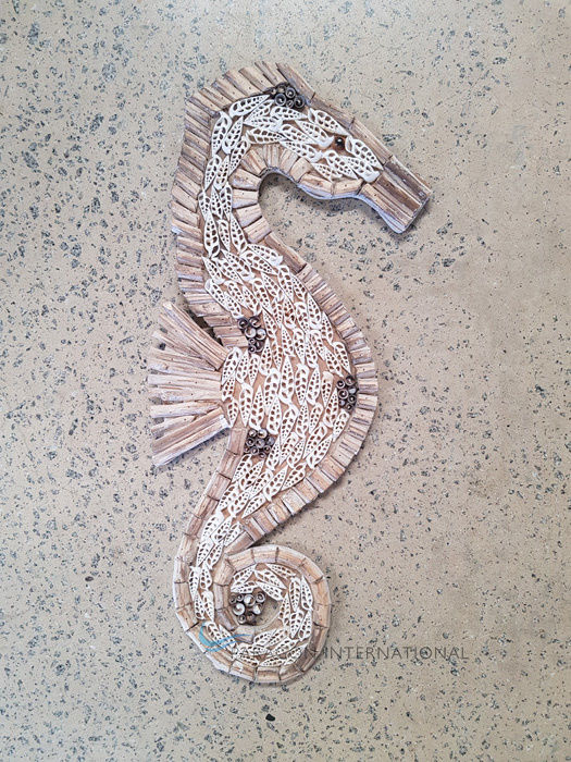 Wooden Shell Wall Art