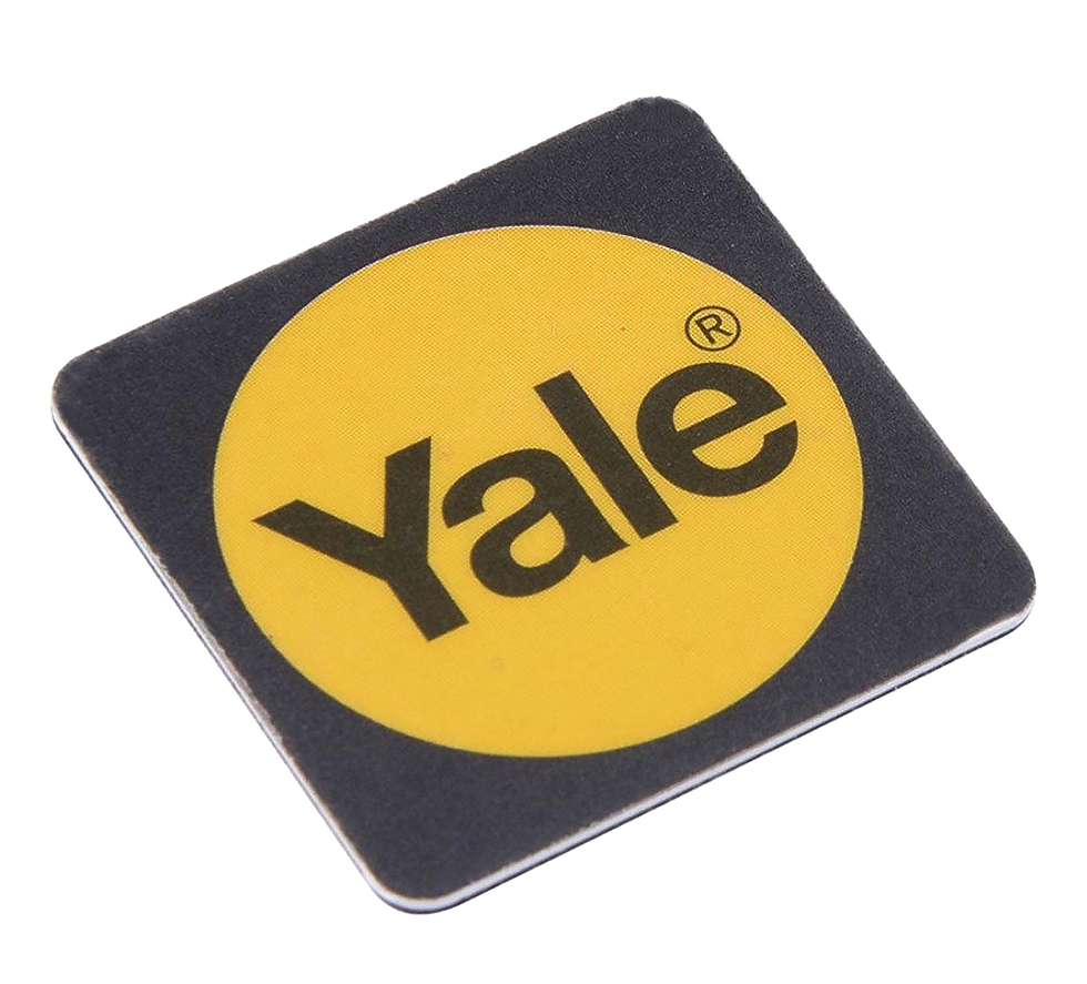 YALE Smart Lock Phone Tag - Black - Twin Pack