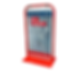 Key Cutting Pavement Swing Sign