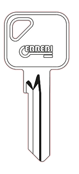 EUS1 Key Blank For Key Cutting Machine