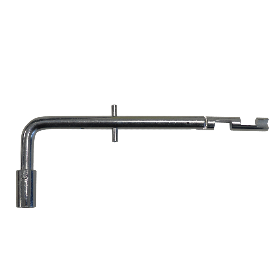 ASEC Express Type Drop Lift Key - Silver