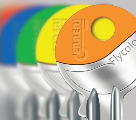 Thumbnail: Errebi Flycolor Key Blanks Universal 5 Pin (Pack of 50 / Assorted Colours)