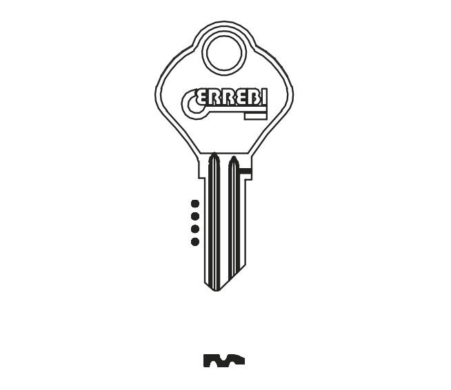 YG2 Errebi Yale Key Blank Silca YA17 JMA YA-8D HD 18E