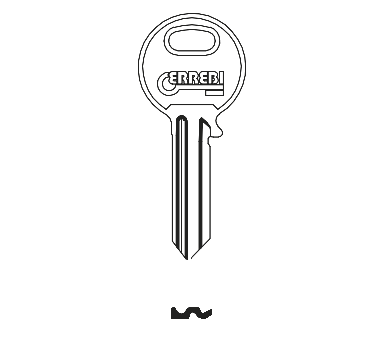 AA5S Errebi Key Blank JMA AS-3I HD ASS6R