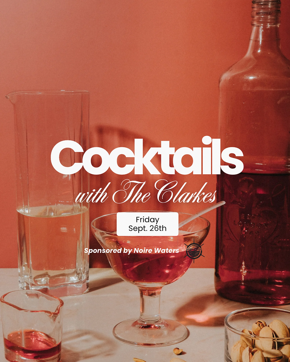 Cocktails with The Clarkes