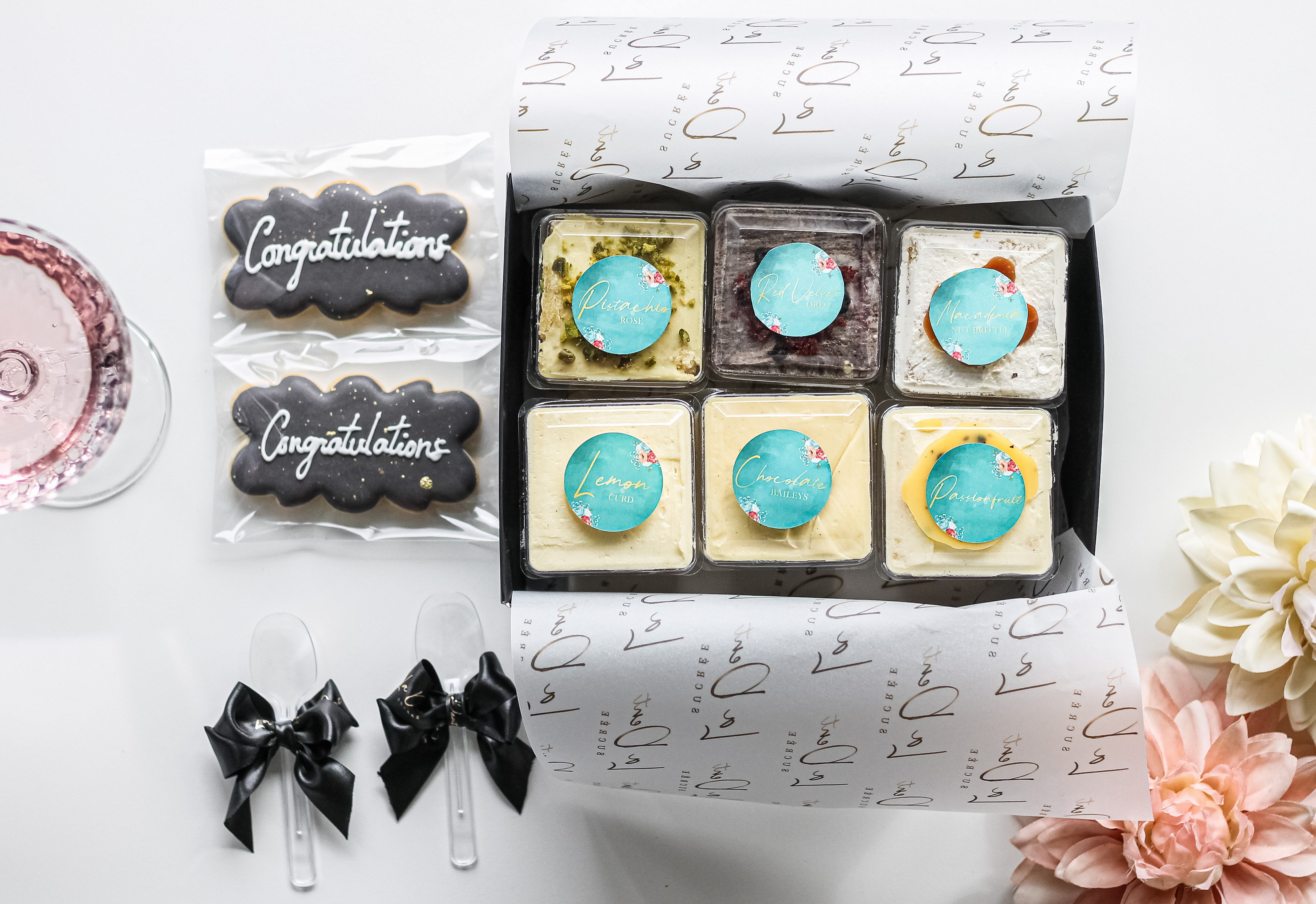 Arranged Food and Objects