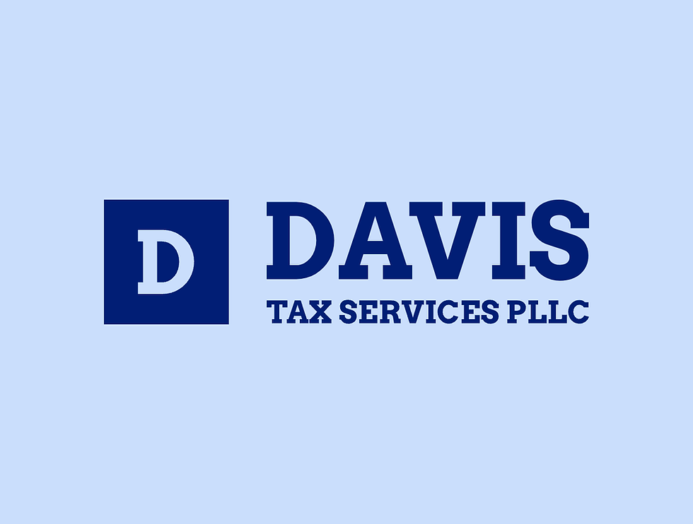 Davis Tax Services PLLC logo for tax return preparation