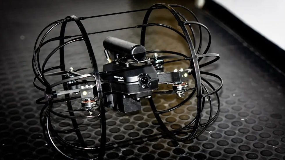 The Rooster - Land and air hybrid drone