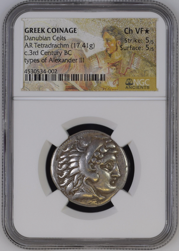 NGC鑑定 Ch VF 5/5 5/5 【ダブル5/ネガティブコメント無】 ドナウ川