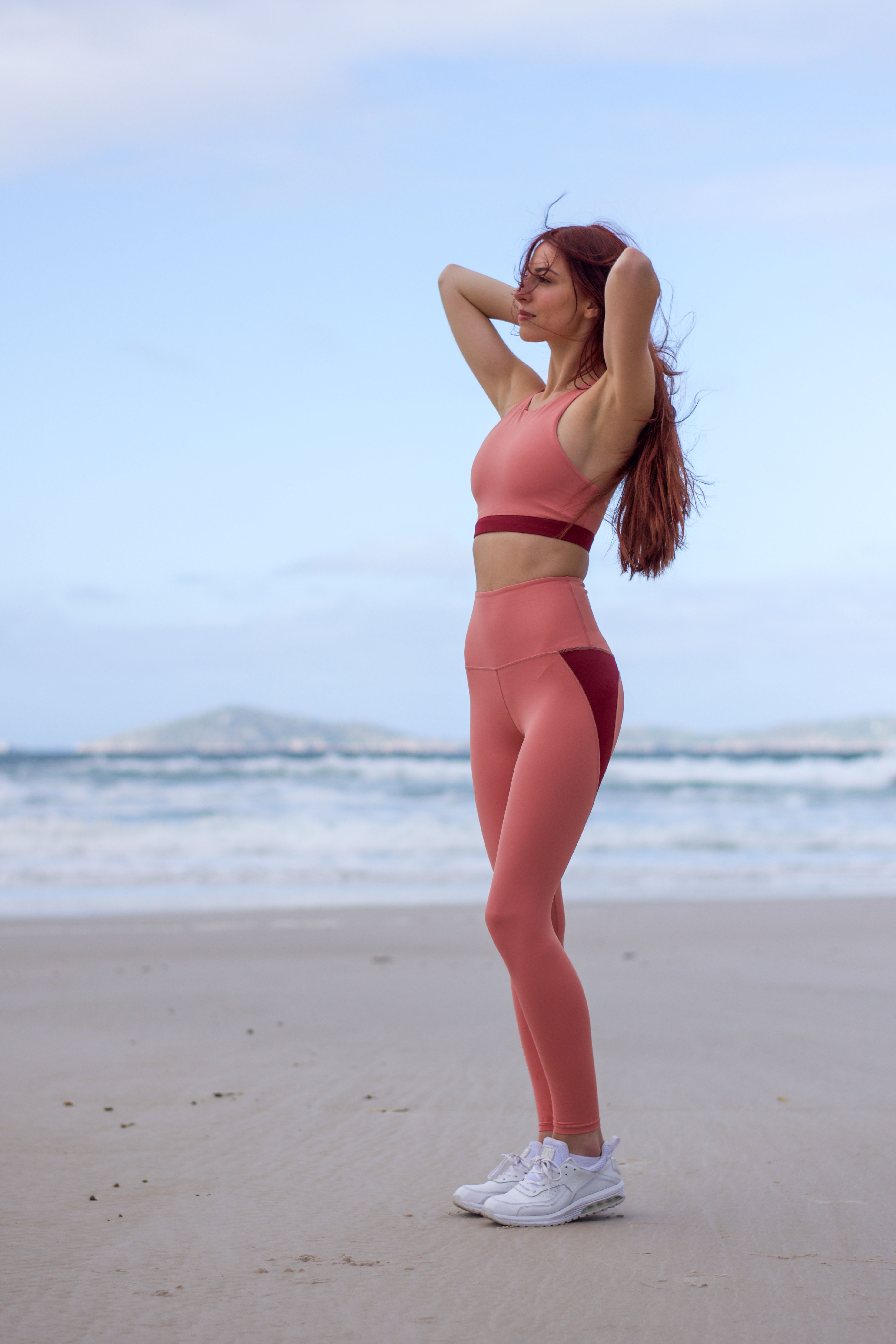 Heart Leggings And Ruby Crop
