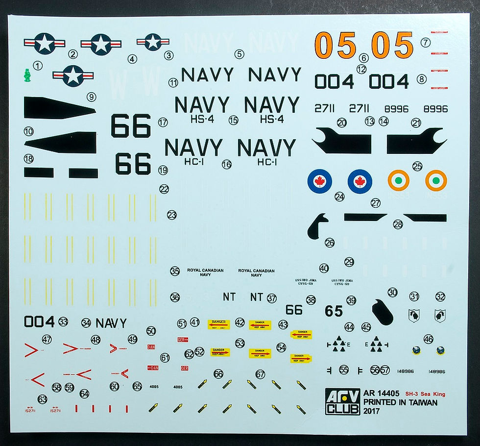 AFVClub 1/144 SH-3A-D Sea King