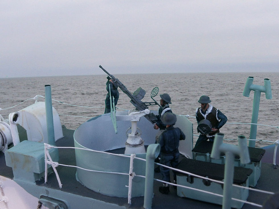 Milicast 1/76 LCI(L), at sea