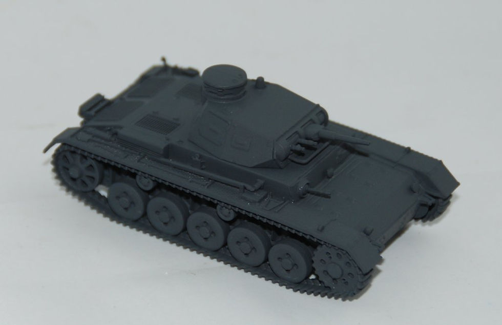 World at War 1/72 Pz III Ausf A