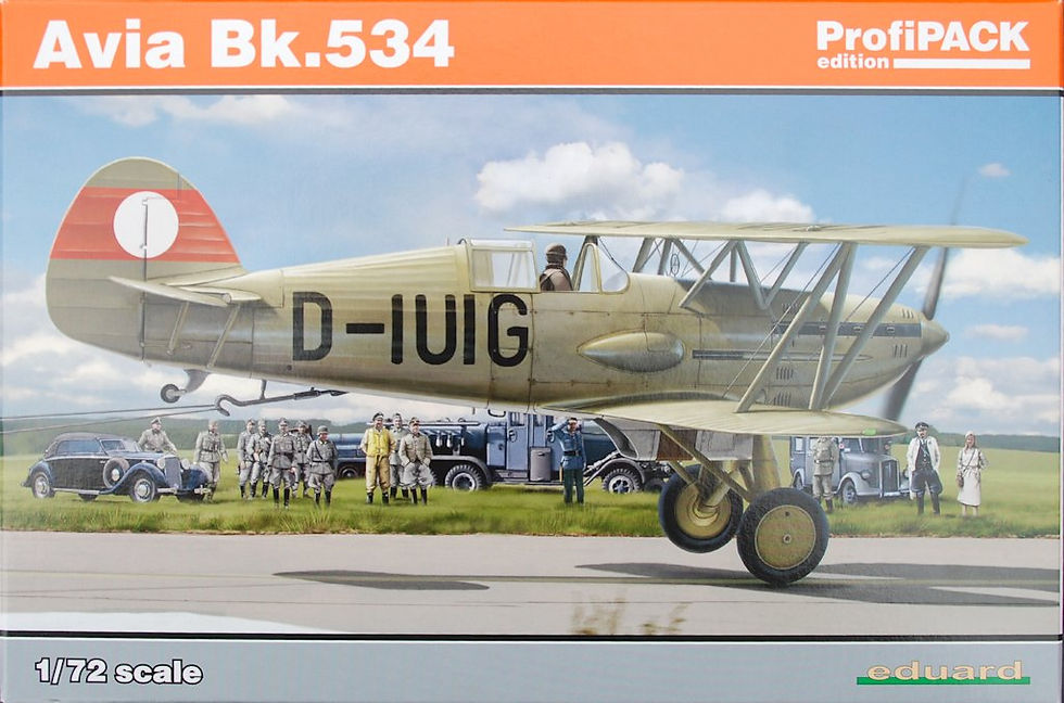 Eduard 1/72 Avia Bk534