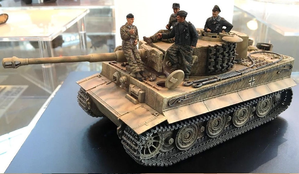 Tamiya 1/35 Tiger I and Ace Crew
