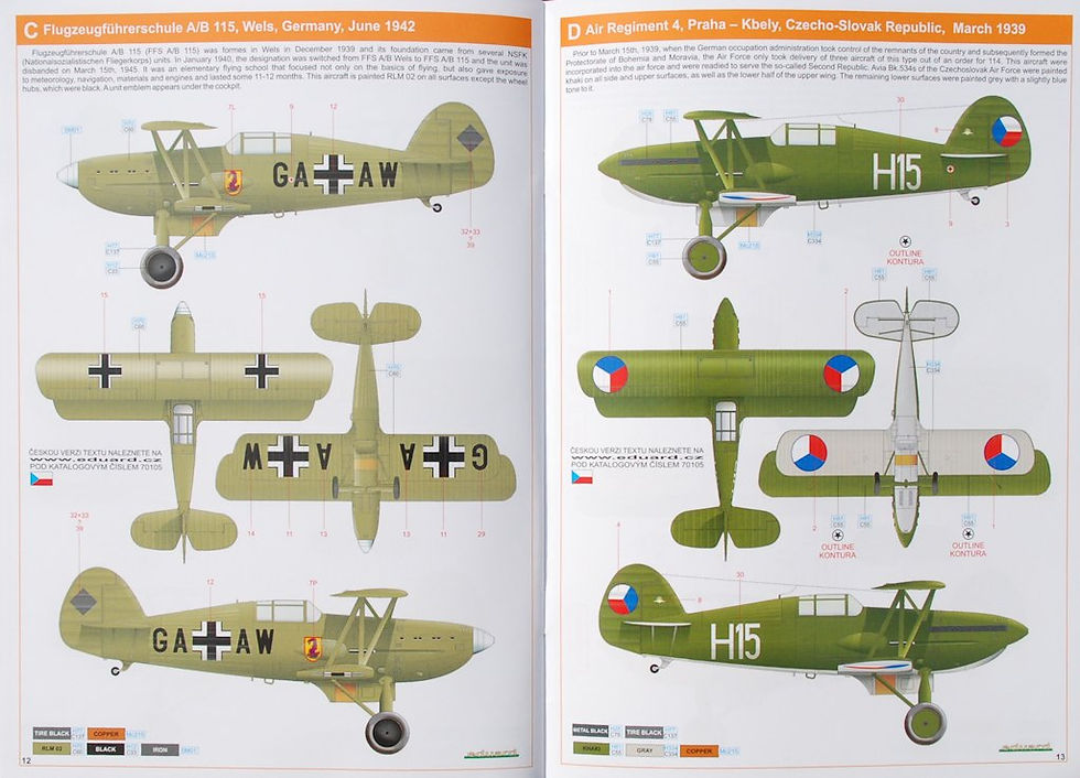 Eduard 1/72 Avia Bk534