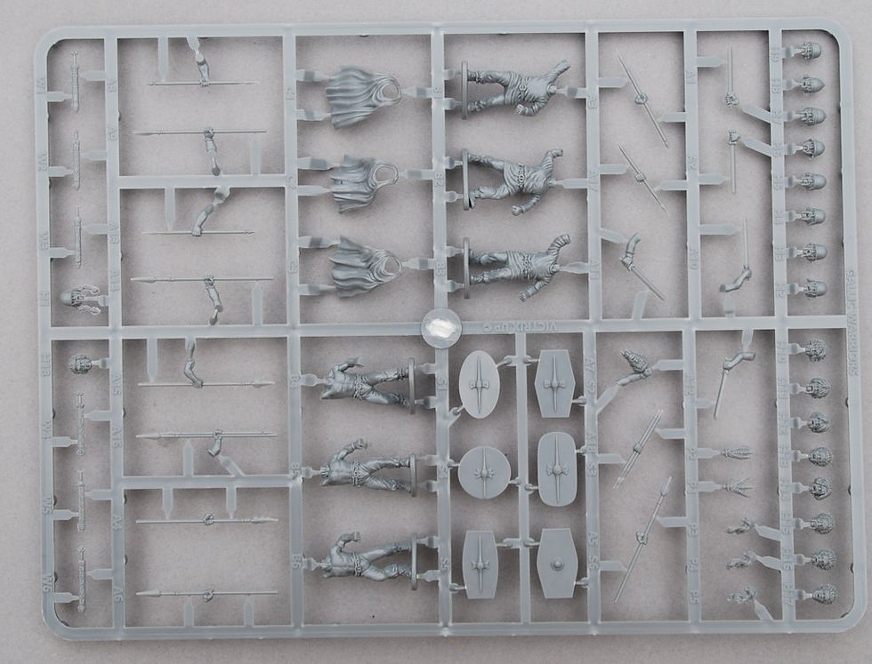 Victrix 28mm Gallic Warriors