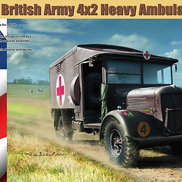 Late War British Army 4x2 Heavy Ambulance