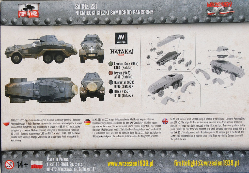 FtF No 64 Sdkfz 231 6-rad