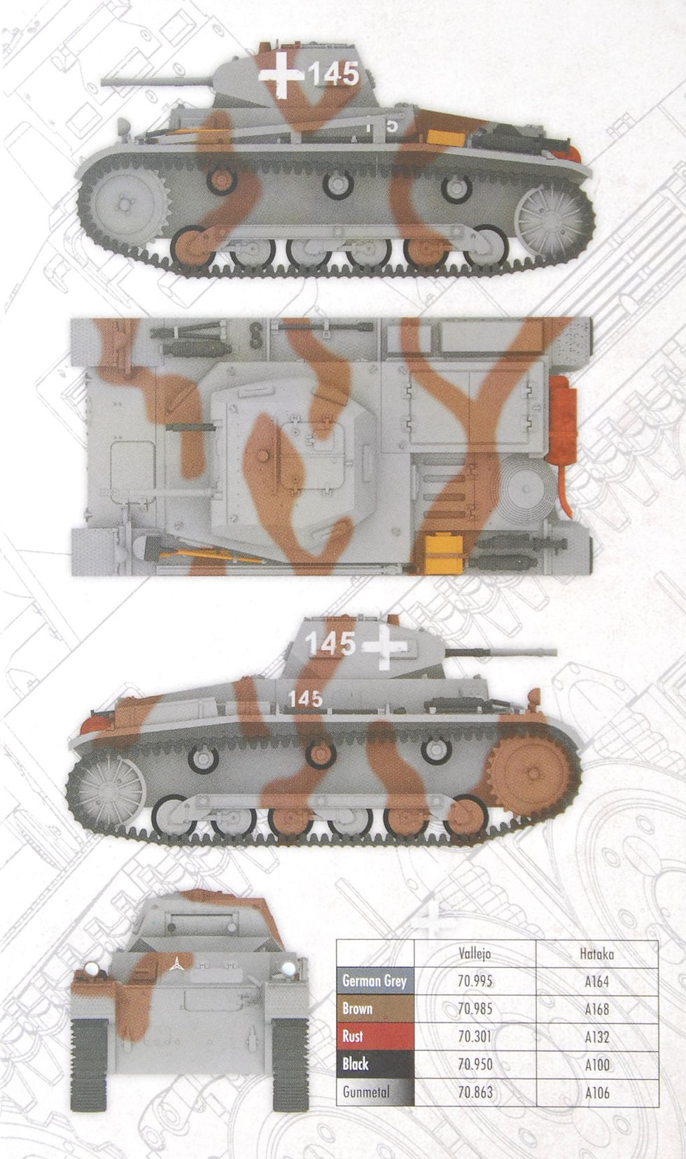 WaW 1/72 PzII Ausf a1