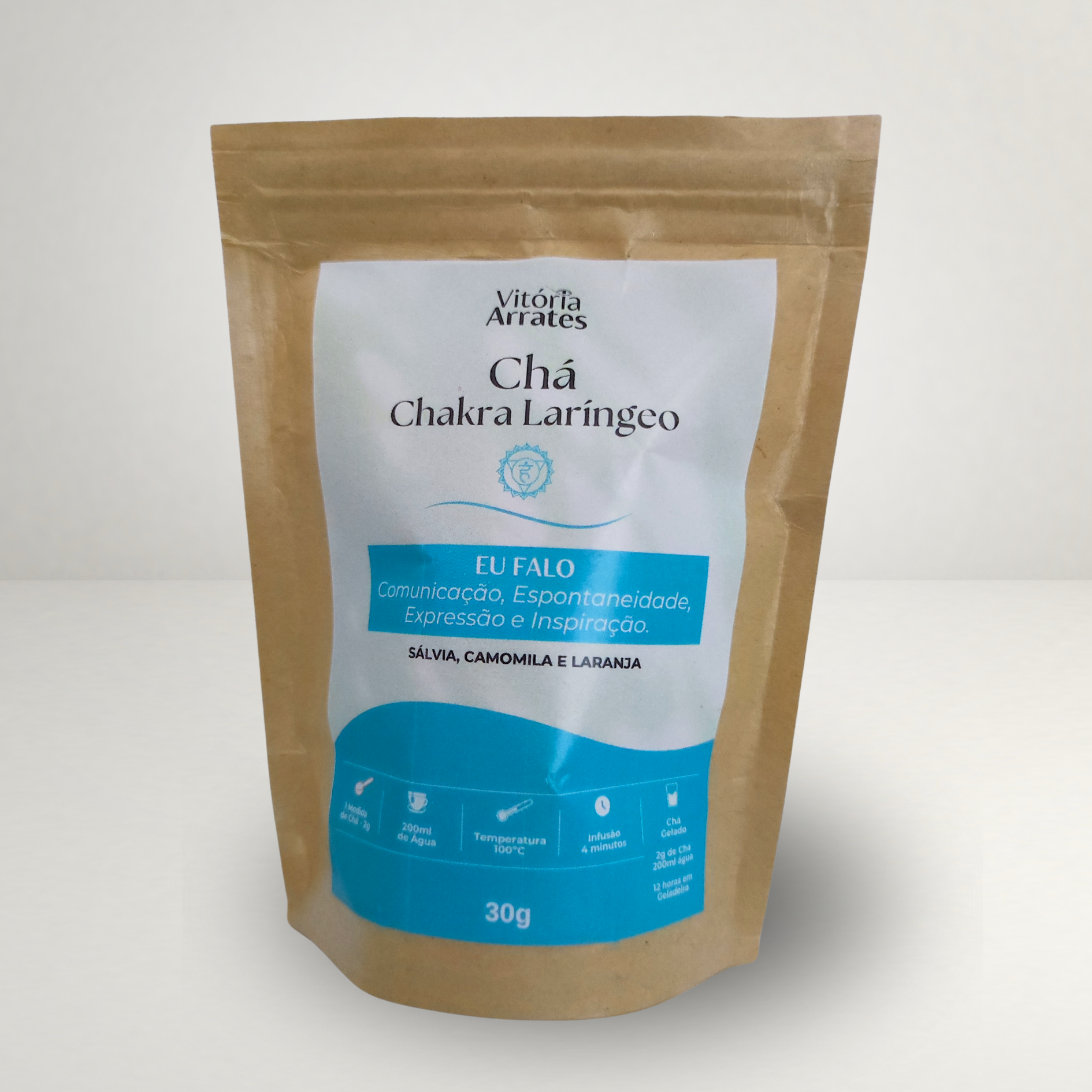 Chá Chakra Laríngeo