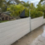 Installed concrete sleepers