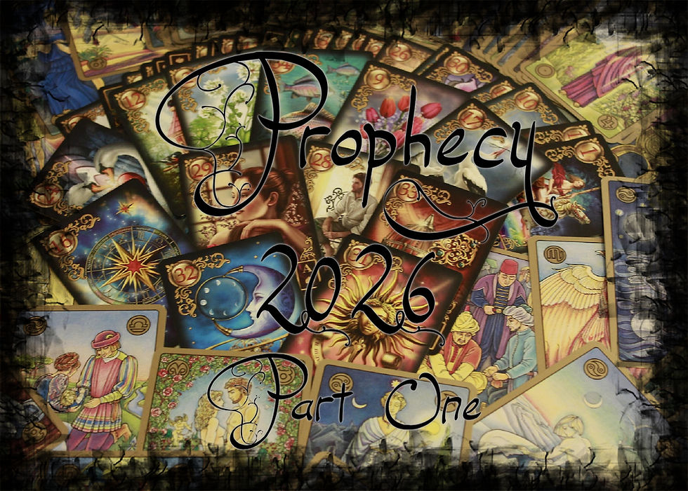 Prophecy 2026: Part One