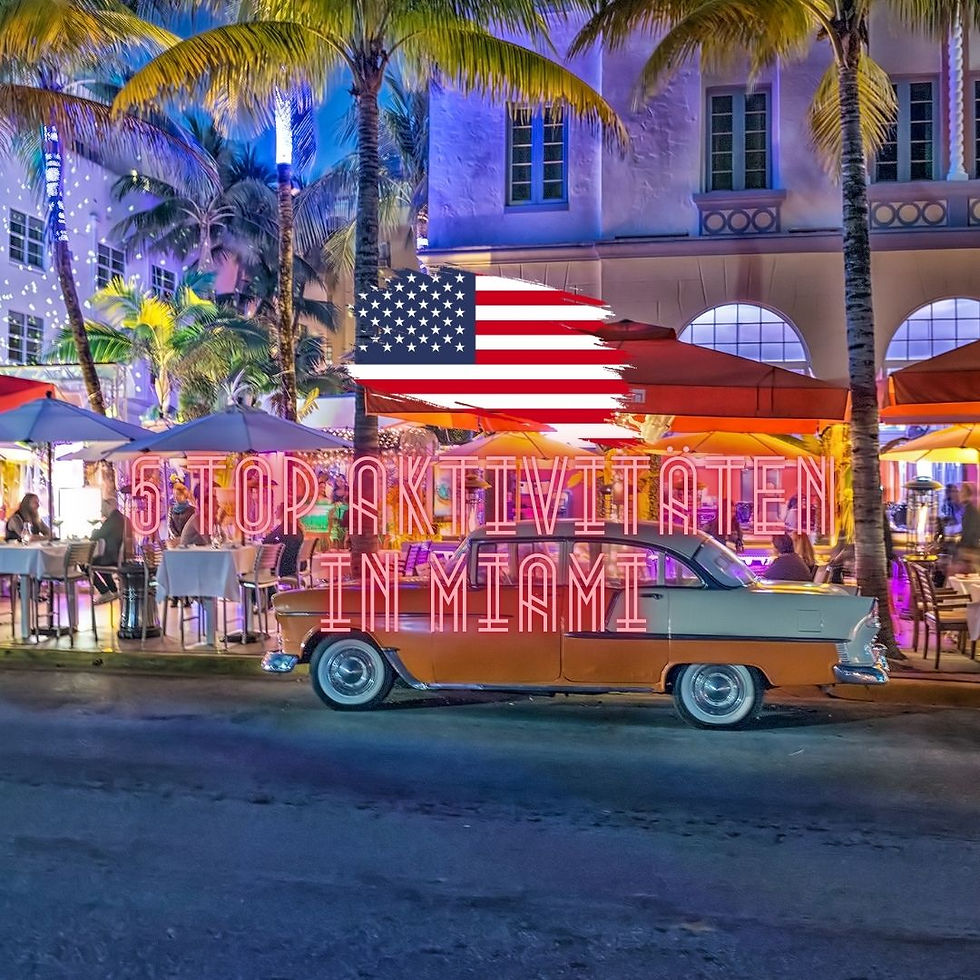 5 Top Aktivitäten in Miami