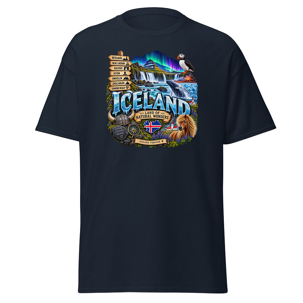 Island T-Shirt – Land of Natural Wonders