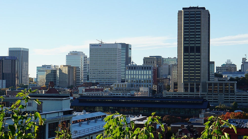 Reiseziel Richmond Skyline