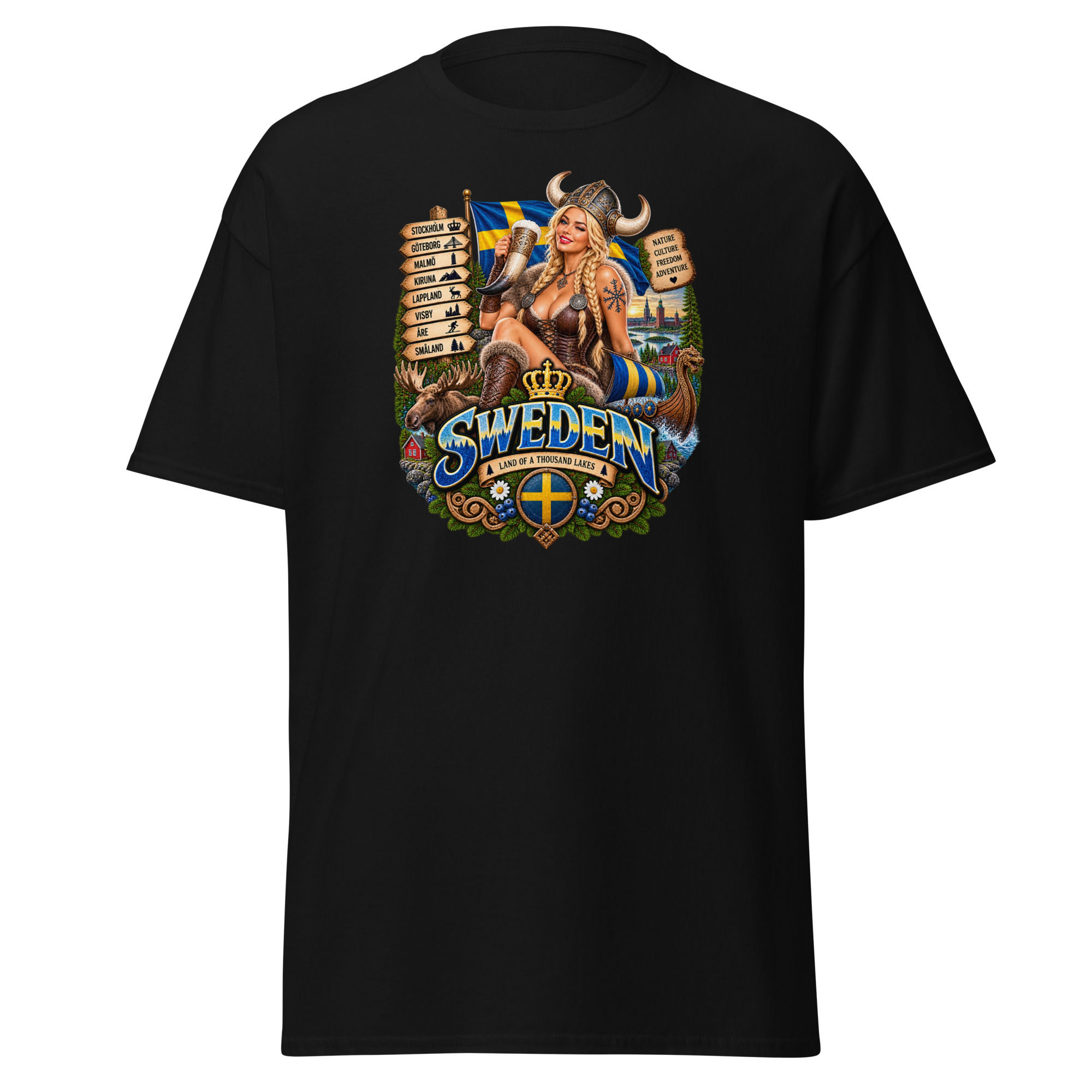 Schweden Wikinger T-Shirt