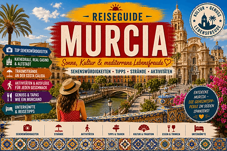 Hier bekommt ihr Informationen über das Reiseziel Murcia! Sehenswürdigkeiten und Aktivitäten für euren Urlaub in Murcia werden hier genau beschrieben.