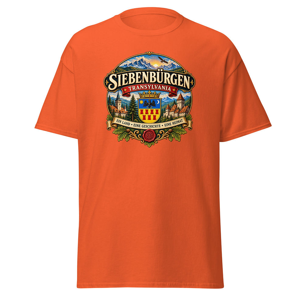 Miniatura: Siebenbürgen T-Shirt – Ein Land, eine Geschichte, eine Heimat
