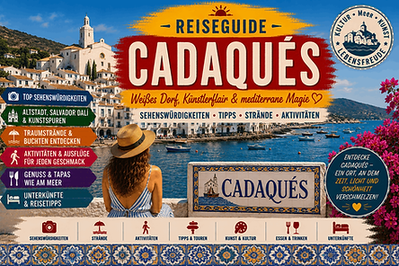 Hier bekommt ihr Informationen über das Reiseziel Cadaques! Sehenswürdigkeiten und Aktivitäten für euren Urlaub in Cadaques werden hier genau beschrieben.