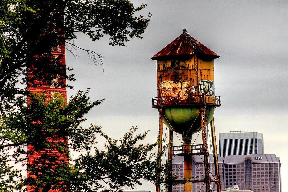 Reiseziel Richmond Wasserturm