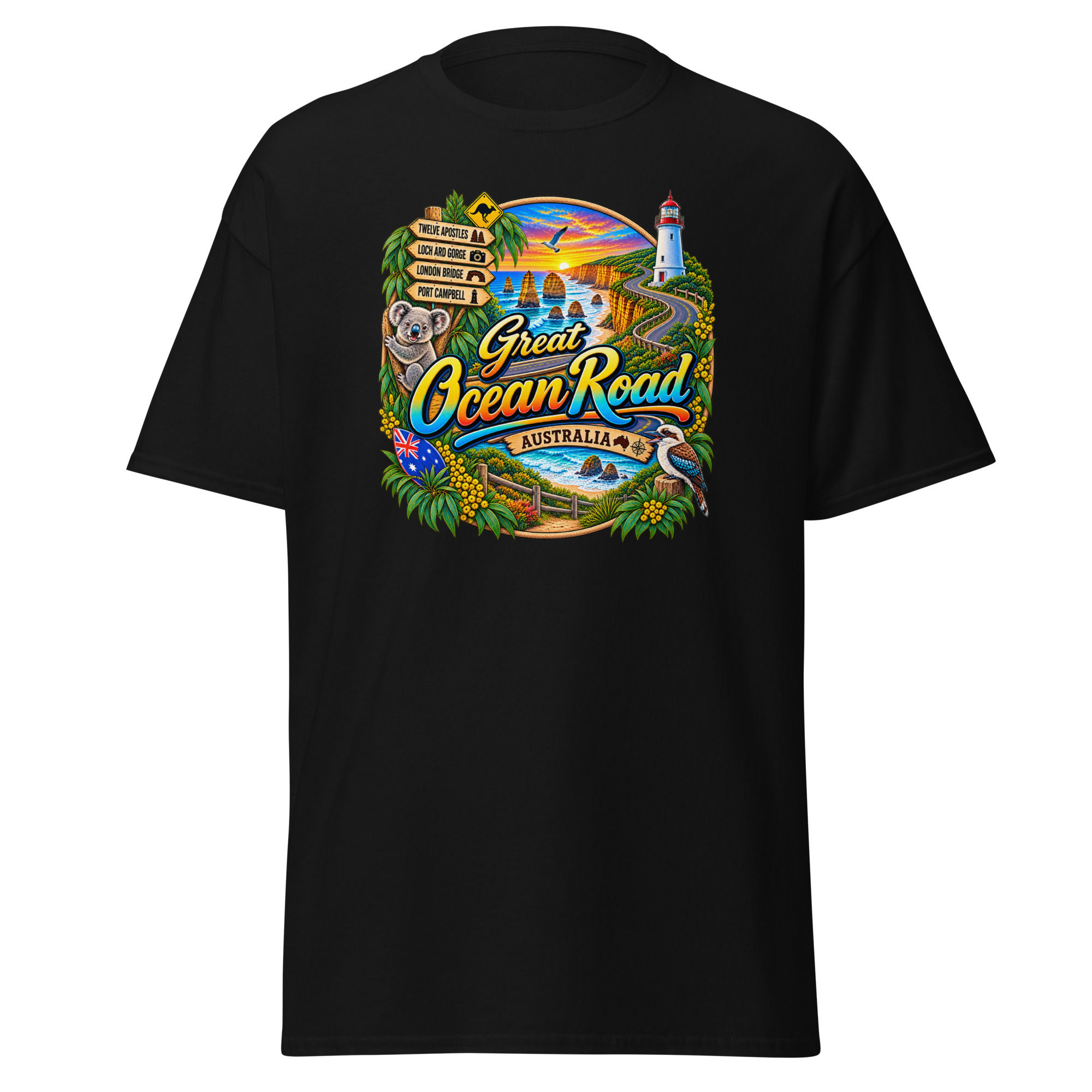 Great Ocean Road T-Shirt – Twelve Apostles Australien