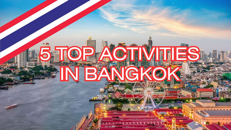 5 Top Aktivitäten in Bangkok
