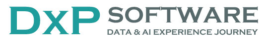 DXP Software Logo and Slogan