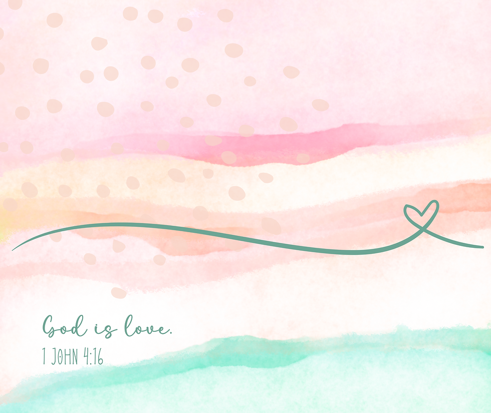 Thumbnail: God is Love - Mouse Pad