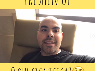 O QUE SIGNIFICA “FRESHEN UP” EM INGLÊS?